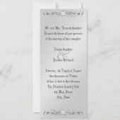 Silbermauermörtel Einladung (Rückseite)