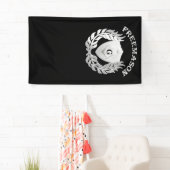 Silbermauersymbol Banner (Insitu)