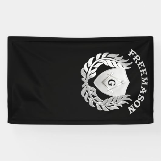 Silbermauersymbol Banner (Horizontal)