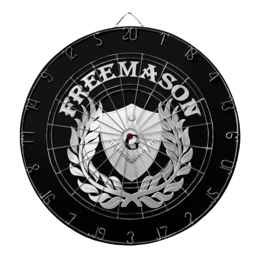 Silbermauersymbol Dartscheibe (vorne)