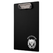 Silbermauersymbol Klemmbrett (Links)