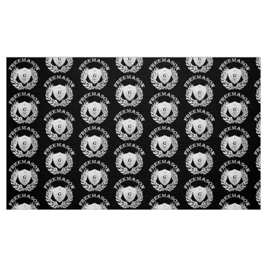 Silbermauersymbol Stoff (Fat Quarter (45,7 x 55,9 cm))