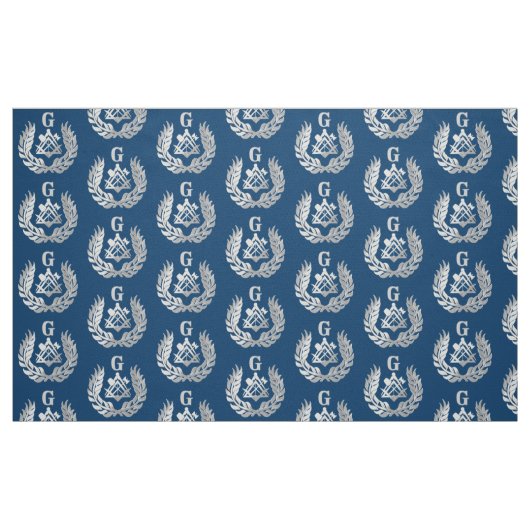 Silbermauersymbol Stoff (Fat Quarter (45,7 x 55,9 cm))