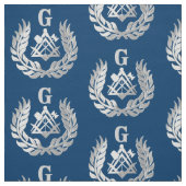 Silbermauersymbol Stoff (Muster)