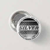 Silbermedaille, Gewinner des 2. Button (Vorne & Hinten)