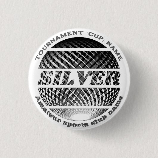 Silbermedaille, Gewinner des 2. Button (Vorderseite)