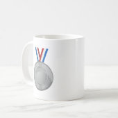 Silbermedaille Kaffeetasse (Vorderseite Links)