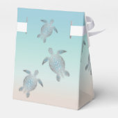 Silbermeerschildkröten Mele Kalikimaka Geschenkschachtel (Rückseite)