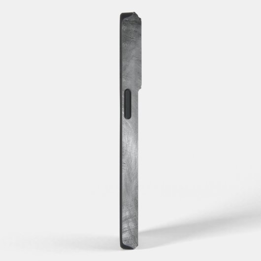 Silbermetall Abstrakt Case-Mate iPhone Hülle (Rückseite / Rechts)