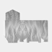 Silbermetall Abstrakt Geschenkschachtel (Ungefaltet)