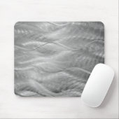 Silbermetall Abstrakt Mousepad (Mit Mouse)