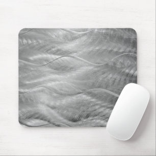 Silbermetall Abstrakt Mousepad
