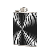 Silbermetall Flachmann (Links)