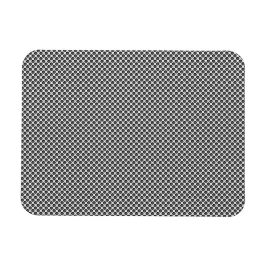 Silbermetall mit Holmen Magnet (Horizontal)