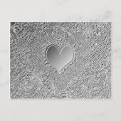 Silbermetall Postkarte (Vorderseite)