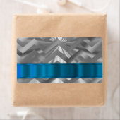 Silbermetalle Zickzack aussehen (Insitu)