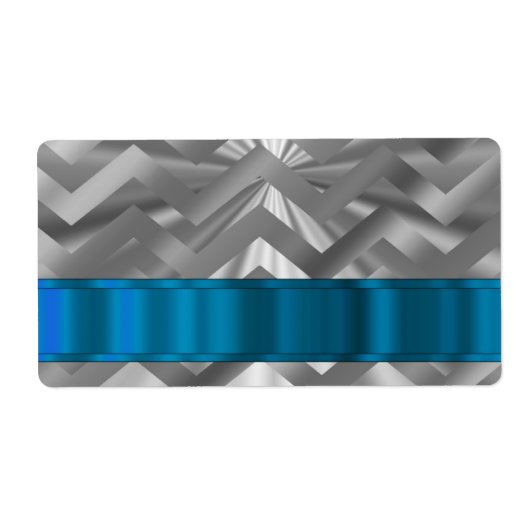 Silbermetalle Zickzack aussehen (Vorne)