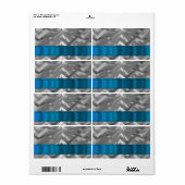 Silbermetalle Zickzack aussehen (Vorne)