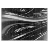 Silbermetallglas Schneidebrett (Vorderseite)