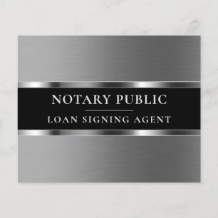 Silbermetallischer eleganter Flyer