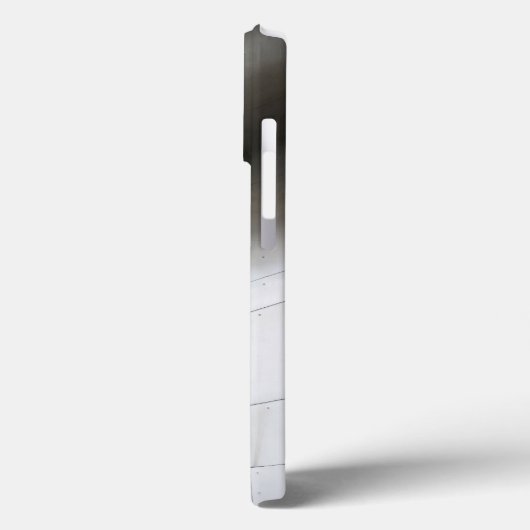 Silbermetallwelle Case-Mate iPhone Hülle (Rückseite / Links)