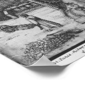 Silbermine von La Croix-aux-Mines, Lothringen Poster (Ecke)