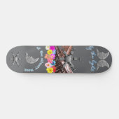 Silbermond Skateboard  (Horizontal)