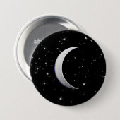 Silbermonde - Sternenhintergrund Button (Vorne & Hinten)