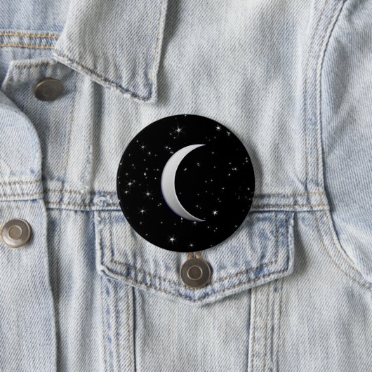 Silbermonde - Sternenhintergrund Button (Beispiel)
