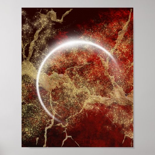 Silbermondposter Poster (Vorne)