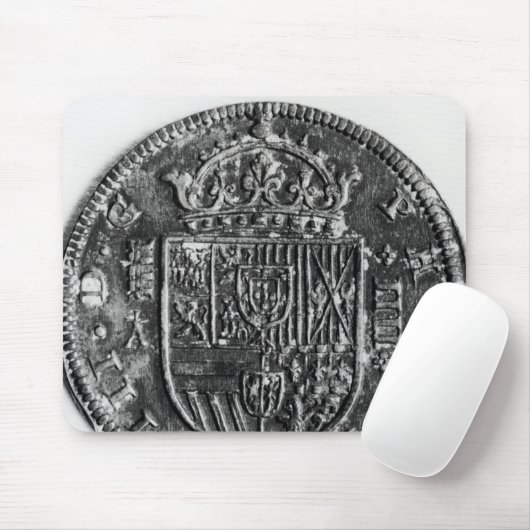 Silbermünze Mousepad (Mit Mouse)