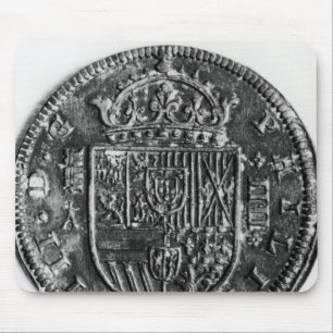 Silbermünze Mousepad