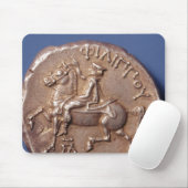 Silbermünze von Philip II von Macedon Mousepad (Mit Mouse)