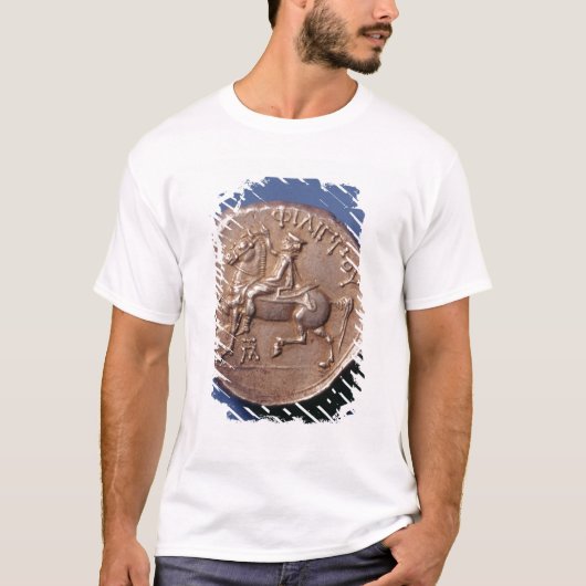 Silbermünze von Philip II von Macedon T-Shirt (Vorderseite)