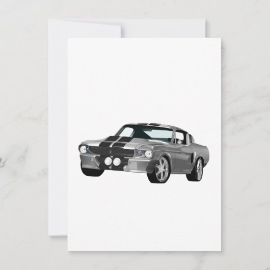 Silbermuskelwagen (Rückseite)