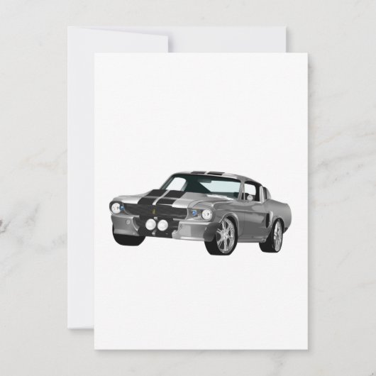 Silbermuskelwagen (Vorderseite)