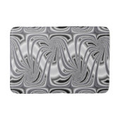 Silbermuster Badematte (Vorderseite)