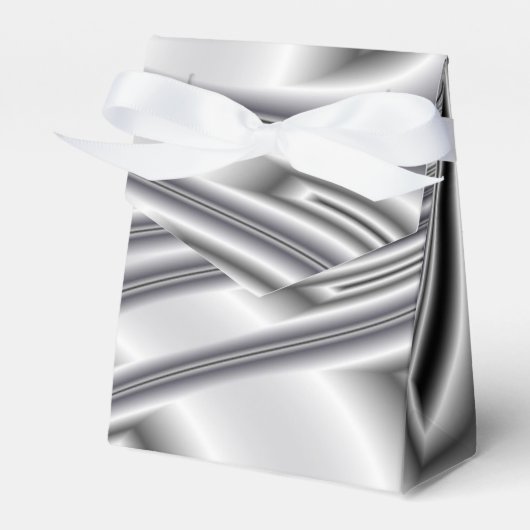 Silbermuster Geschenkschachtel (Vorderseite)