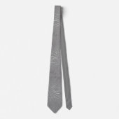 Silbermuster Krawatte (Vorderseite)