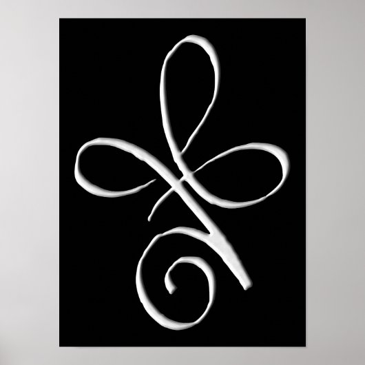Silberne bedingungslose Liebe Poster (Vorne)