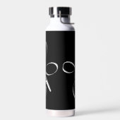 Silberne bedingungslose Liebe Trinkflasche (Links)