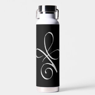 Silberne bedingungslose Liebe Trinkflasche