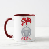 Silberne Bell glauben Tasse (Links)
