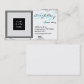 silberne Bilderrahmen-Plangewohnheit Visitenkarte (Vorne/Hinten)