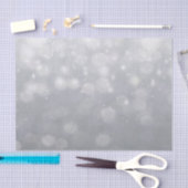 Silberne Bokeh Lichter Seidenpapier (Handwerk)