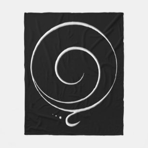 Silberne Dankbarkeit Fleecedecke