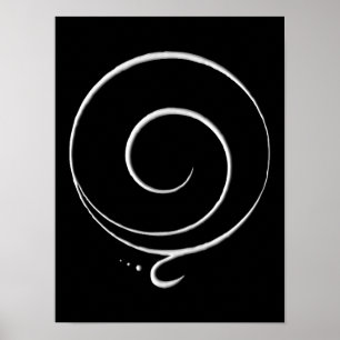 Silberne Dankbarkeit Poster