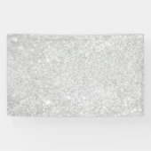 Silberne Diamant-Art Banner (Horizontal)