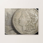 Silberne Dollar Puzzlespiel Puzzle (Horizontal)