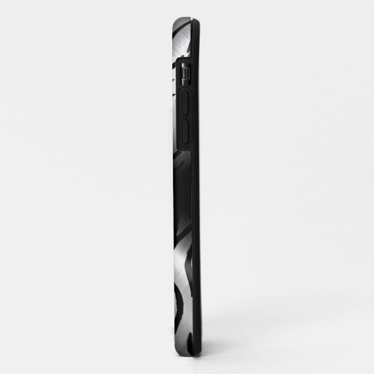 Silberne Edelstahlelemente Case-Mate iPhone Hülle (Hinten/Links)